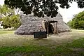 Reconstruction of pit dwelling