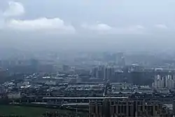 Gongshu District, as seen from top of the Banshan Mountain