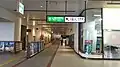 The Yahiko Line ticket barriers at Tsubame-Sanjō Station