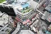 Looking down at the central area of the market (2013)