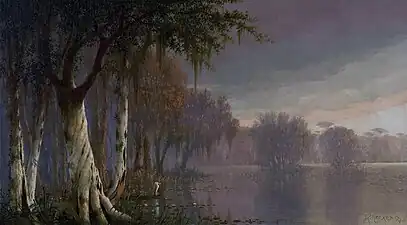 Bayou Teche, 1874 (The Johnson Collection)