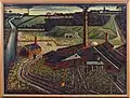 'Brickworks, Llandough' by Charles Byrd, 1950s