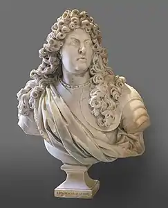 Bust of Louis XIV by Antoine Coysevox (1680) (Museum of Narbonne)