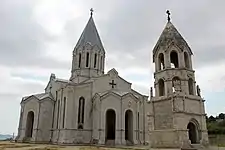 The Ghazanchetsots Cathedral before the shelling