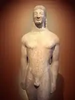 Kouros from Thera.