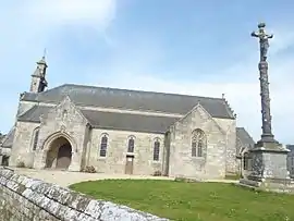 The church of Saint-Brandan, in Trégrom