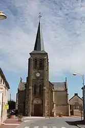 The church in Saint-Angel