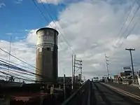 The NAWASA Bocaue Water District's watertower.