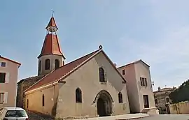 The church in Antoingt