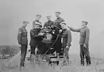 Submarine mining engineers at Fort Lytton c.1890.