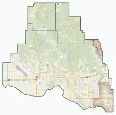 Smoky Lake County is located in Smoky Lake County