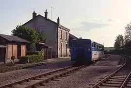 The train station in 1992