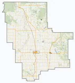 Fawcett is located in Westlock County