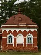 The abbot chamber (built in 1830s–1840s). The architectural style is Eclecticism influenced by the National Romantic Style