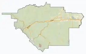 Drinnan is located in Yellowhead County