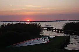 Dusk on the Kleines Meer