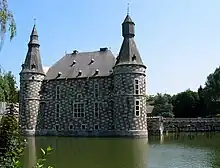 The medieval Castle of Jehay-Bodegnée renovated by Balat