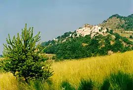 A general view of the village of La Rochette