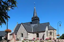 The church in Sainte-Marguerite-sur-Mer