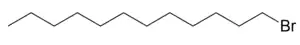 Skeletal formula of 1-Bromododecane