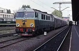 SU46-043 in Bydgoszcz Główna railway station