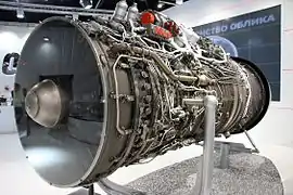 AL-41F1 engine for PAK FA fifth-generation fighter and Su-35S, produced in Ufa.