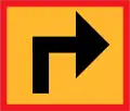 Direction sign