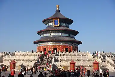 Hall of Prayer for Good Harvests, Temple of Heaven (Beijing), 1545, rebuilt in 1890