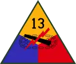 13th Armored Division "Black Cats"Oct 1942 – Nov 1945