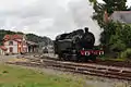 141 TB 424 running at Pontrieux on La Vapeur du Trieux