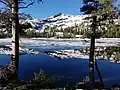 Tamarack Lake with Ralston Peak in background