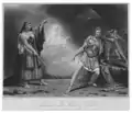 Engraving of Allston's "Saul and the Witch of Endor"