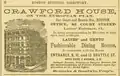 Crawford House, 1879 advertisement