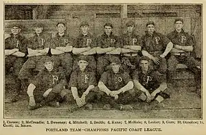 1906 Portland Beavers