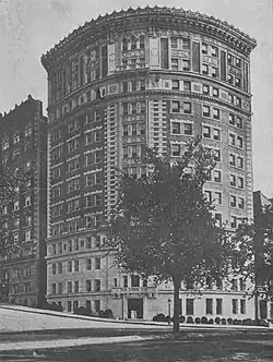 The Colosseum apartment building in 1910