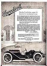 1912 Speedwell Speed Car advertisement