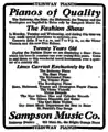 ad in Idaho paper, 1913