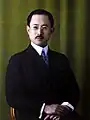 Prince Naruhisa, 1922 Autochrome by Auguste Léon