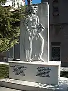 Macedonian Struggle Monument honouring Lechovo's participation