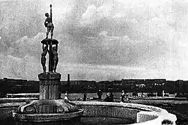 1938, fountain in the Postyshev park