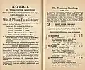 1945 Tramway Handicap racebook showing the winner, Shannon.