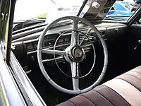 1952 Plymouth Cranbrook interior