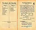 1954 Epsom Handicap racebook page