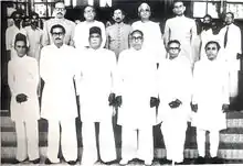 Image 41The Cabinet of East Bengal, 1954 (from History of Bangladesh)