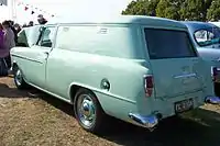 Holden Panel Van (with non-standard wheels)