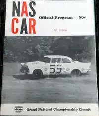 1965 Virginia 500 program cover