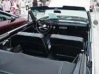 1962 Pontiac LeMans convertible interior