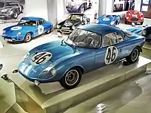 The René Bonnet Djet which won the Experimental 1 liter class.