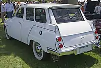 Rear view of 1963 Saab 95