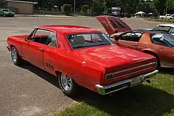 1965 Acadian Beaumont Sport Deluxe rear view